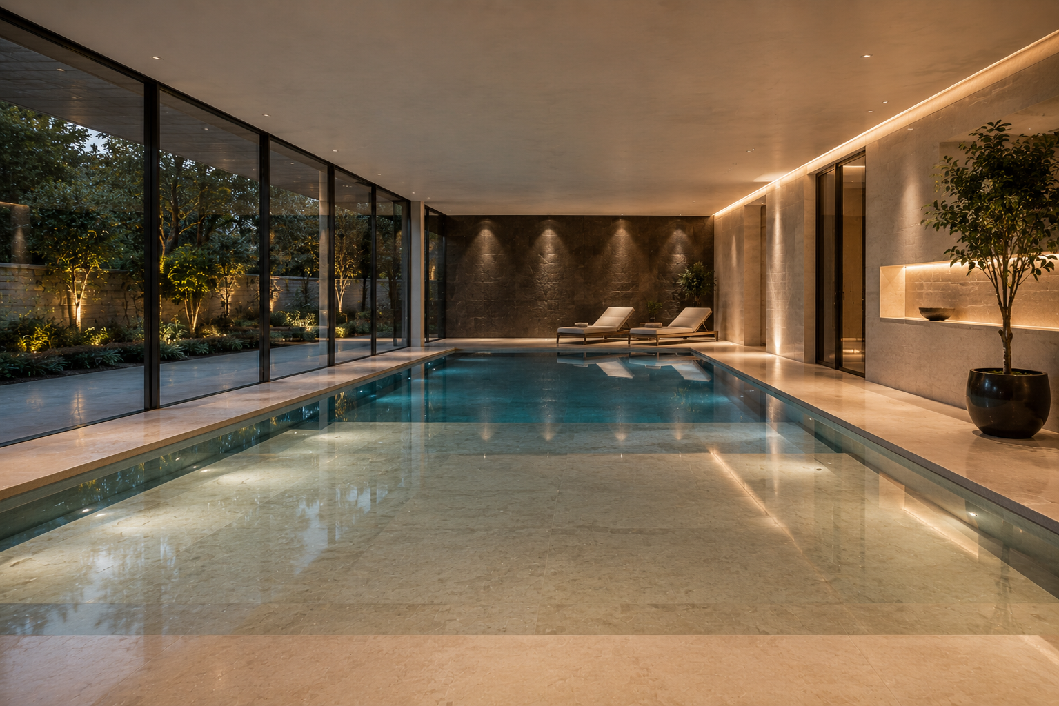 Moving Floor Pools — Disappearing Pool Design & Build | Aether